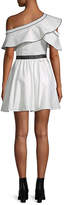Thumbnail for your product : FEW MODA Few Moda Ruffled One-Shoulder Dress