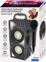 Thumbnail for your product : Lexibook Mini Bluetooth Karaoke Tower With Microphone Black