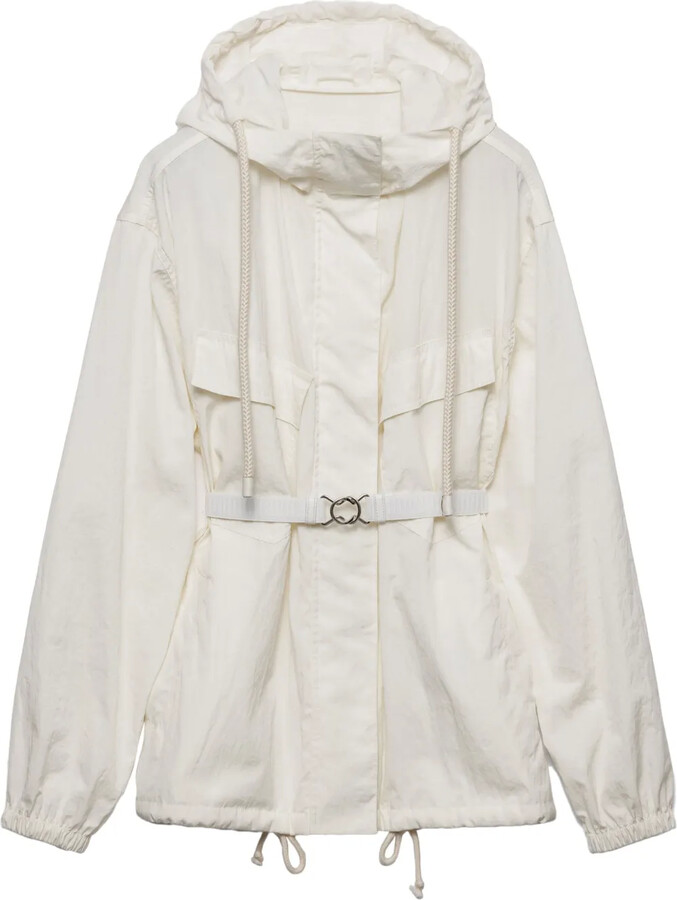 Prada Pongé Blouson Jacket