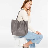 Thumbnail for your product : Joe Fresh Women's Faux Suede Tote, Charcoal (Size O/S)