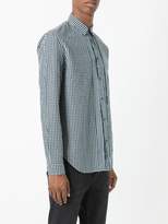 Thumbnail for your product : Maison Margiela slim fit gingham check shirt