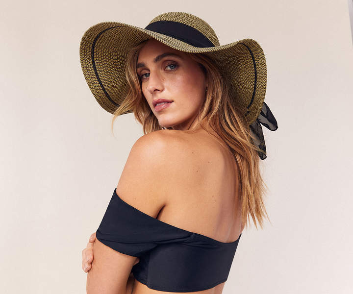 Oasis FLOPPY HAT WITH BOW