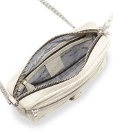 Thumbnail for your product : Ash Riley Small Leather Crossbody Bag, Winter White
