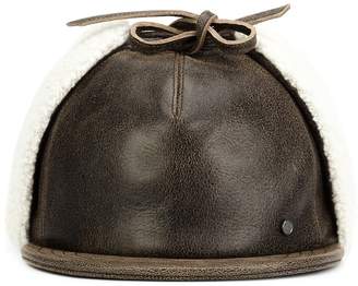 Maison Michel leather cap