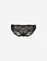 Thumbnail for your product : Aubade Flore stretch-mesh brief