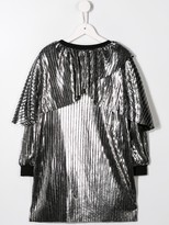 Thumbnail for your product : Andorine Metallic Pleated Dress