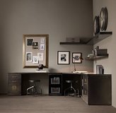 Thumbnail for your product : Restoration Hardware 1940s Industrial Modular Office Double Corner Desk System