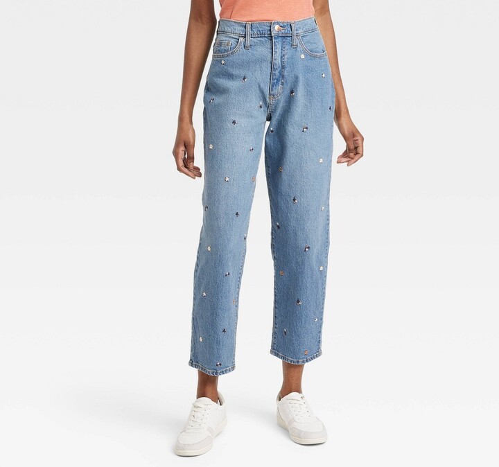 Universal Thread Women's SuperHigh Rise Vintage Straight Jeans Medium