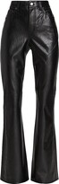 Thumbnail for your product : Veronica Beard Beverly Faux Leather Flared Pants
