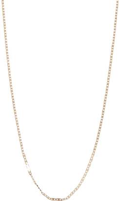 14K Yellow Gold Diamond-Cut 20" Classic Mariner Necklace