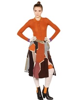 Thumbnail for your product : Missoni Wool & Viscose Blend Rib Polo Shirt
