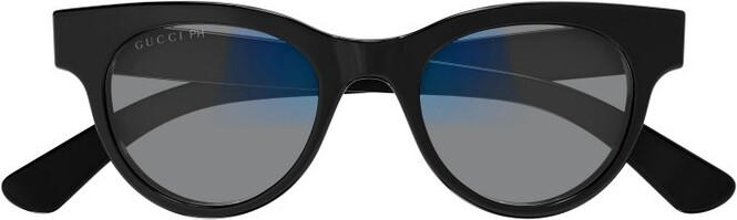 Gucci Eyewear Oval Frame Sunglasses