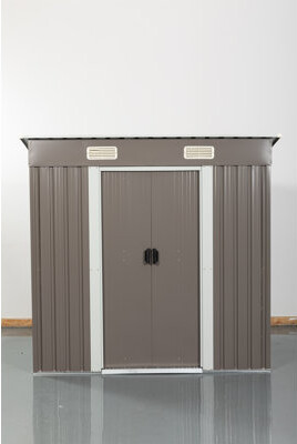 Tryimagine 6Ft X 4Ft Outdoor Metal Storage Shed