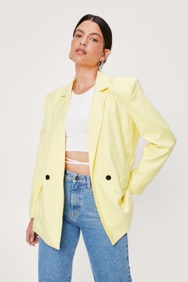 yellow blazer uk