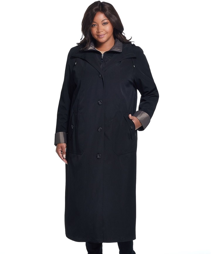 gallery women's plus size raincoats