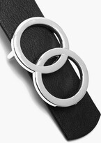 Thumbnail for your product : boohoo Double Buckle Boyfriend Belt