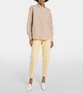 Thumbnail for your product : Totême Striped cotton poplin shirt