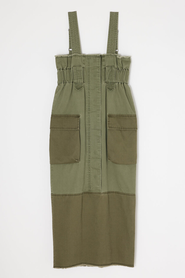 Patch Pocket Long Dress