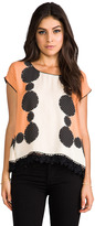 Thumbnail for your product : Anna Sui Mod Dots Lace Blouse