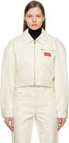Thumbnail for your product : Alexander Wang Off-White Work Bomber Jacket