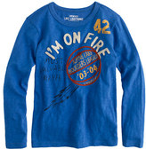 Thumbnail for your product : J.Crew Boys' I'm on fire tee