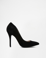 Thumbnail for your product : KG by Kurt Geiger Dita Black Suede Heeled Shoes
