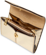 Thumbnail for your product : Sandro Metallic Faux Patent-leather Wallet