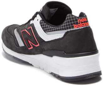 New Balance Suede Perforated Athletic Sneaker