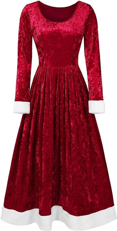 Plus Size Velvet Dress | Shop The Largest Collection | ShopStyle UK