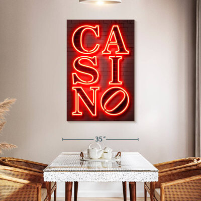 Trinx Neon Casino Sign