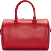 Thumbnail for your product : Saint Laurent Red Leather Duffle Bag