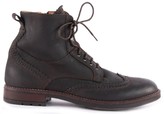 Thumbnail for your product : Gallucci Leather Zip-Up Lace-Up Boots
