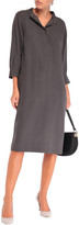 Thumbnail for your product : Agnona Satin-crepe Shirt Dress