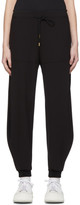 Thumbnail for your product : Chloé Black Crepe Loose Lounge Pants