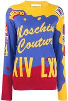 Thumbnail for your product : Moschino Motorbike intarsia jumper