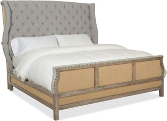 Hooker Furniture Bohemian King Tufted Shelter Bed