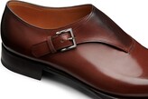 Thumbnail for your product : John Lobb Jermyn II Leather Monk Strap Shoes