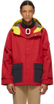 Thumbnail for your product : J.W.Anderson Red Color Hooded Jacket
