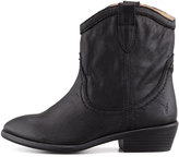 Thumbnail for your product : Frye Carson Shortie Leather Boot, Black