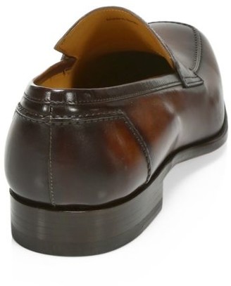 Saks Fifth Avenue COLLECTION BY MAGNANNI Burnished Leather Loafers