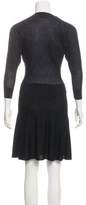 Thumbnail for your product : Hanley Mellon Long Sleeve Wool Dress