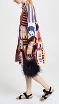 Thumbnail for your product : Loeffler Randall Zadie Feather Circle Tote