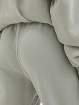 Thumbnail for your product : LES TIEN Brushed-back Cotton Track Pants - Light Grey