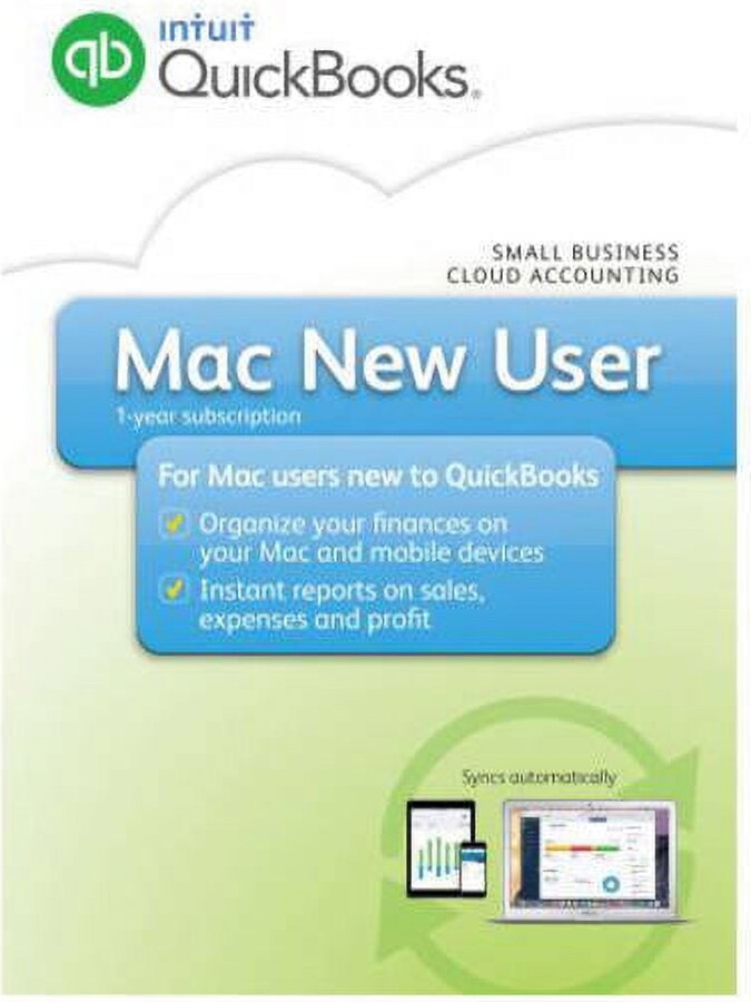 Intuit QuickBooks Pro 2016 Mac New User (Digital Code)
