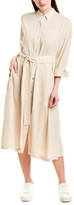 Thumbnail for your product : Vince Belted Shirtdress