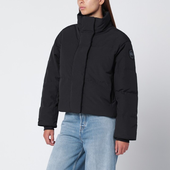 Canada Goose Black cropped jacket Grandview Black Label