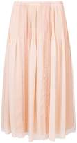 Thumbnail for your product : RED Valentino pleated tulle skirt