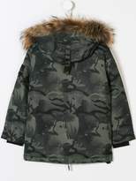 Thumbnail for your product : Diadora Junior camouflage padded coat
