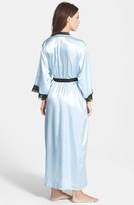 Thumbnail for your product : Oscar de la Renta 'Elegant Lace' Satin Robe