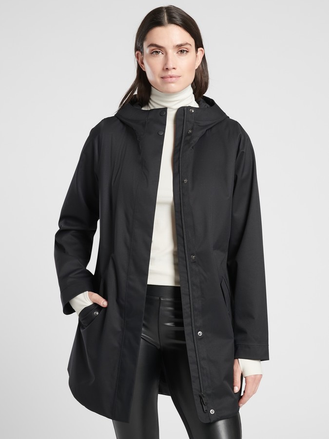 athleta womens raincoat